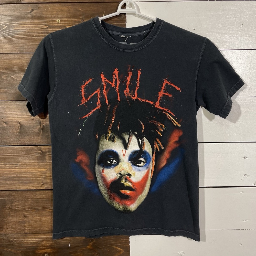 Juice Wrld Vlone‎ Joker Black T-Shirt Mens Size Small The Weeknd 999 Club